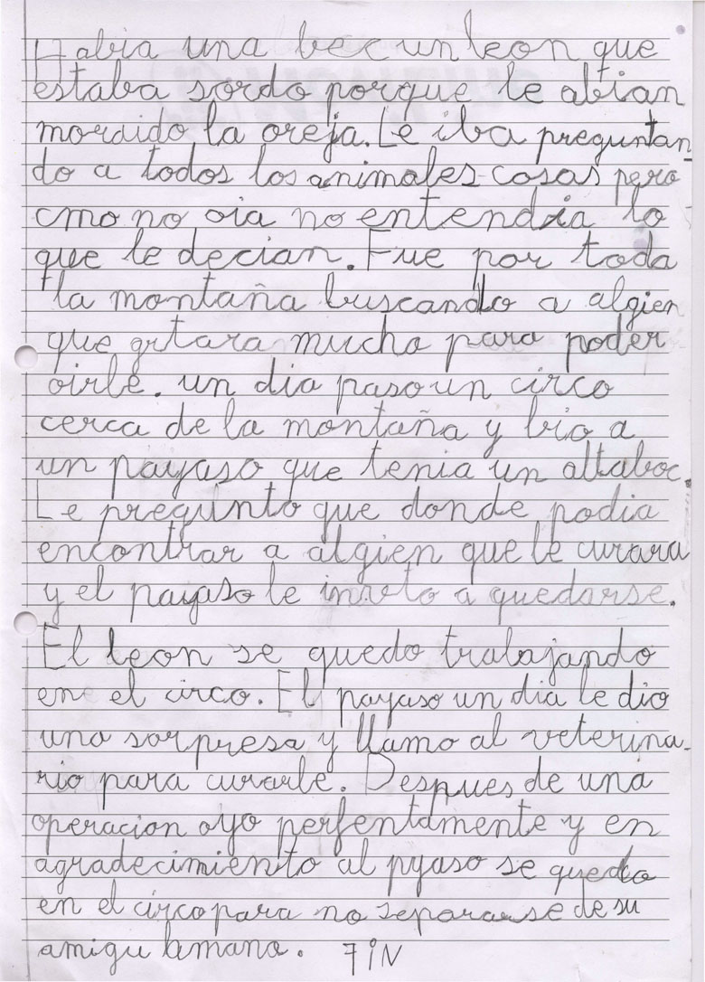 Quique el león sordo 2