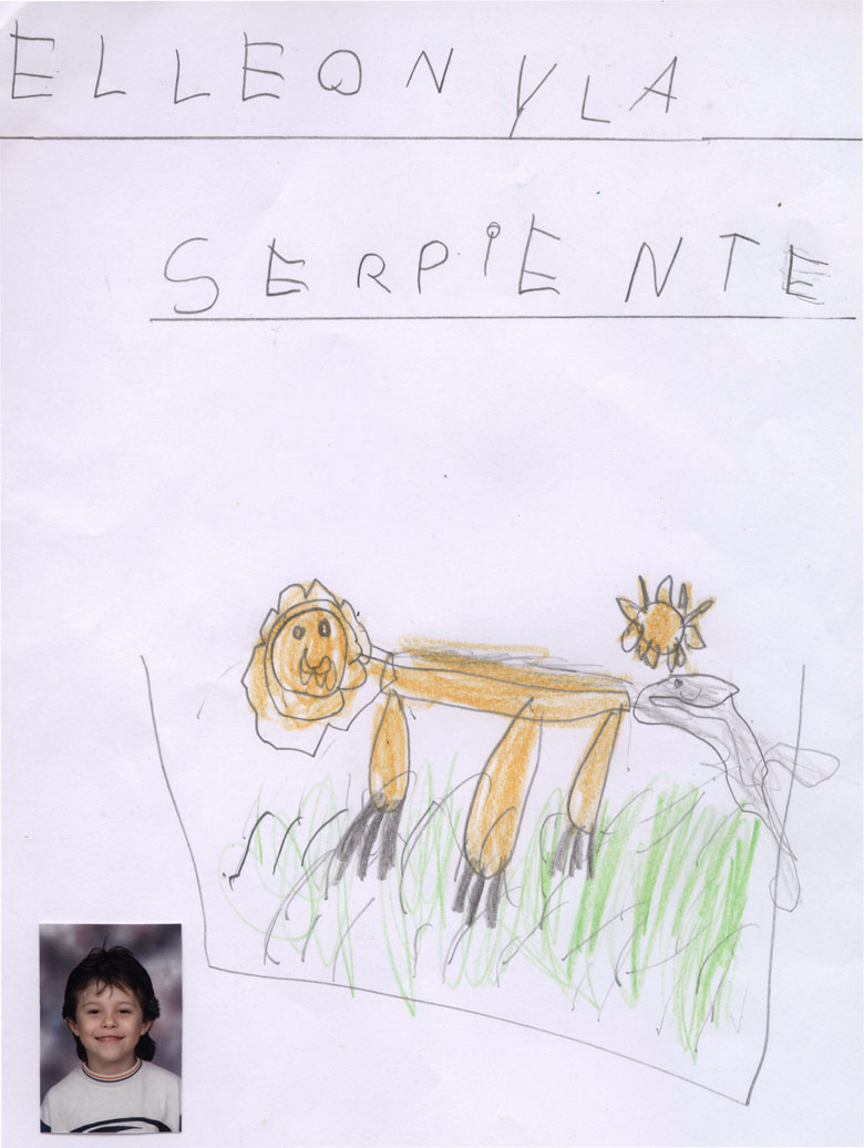 El leon y la serpiente 1