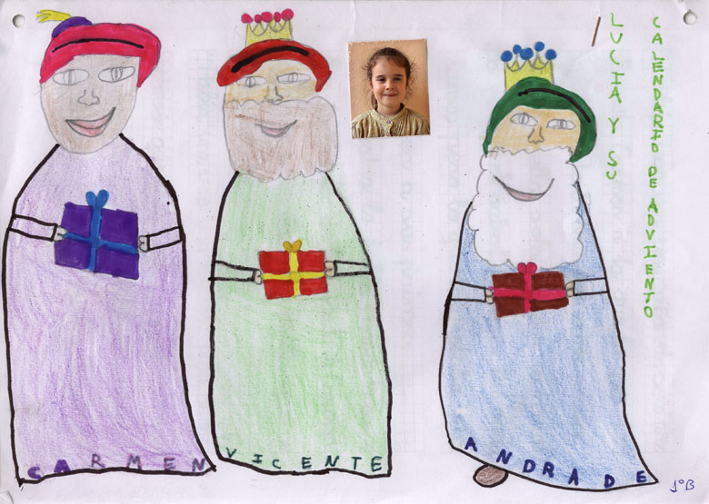 Lucía y su Calendario de Adviento 1
