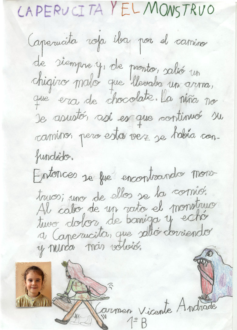 Caperucita y el monstruo